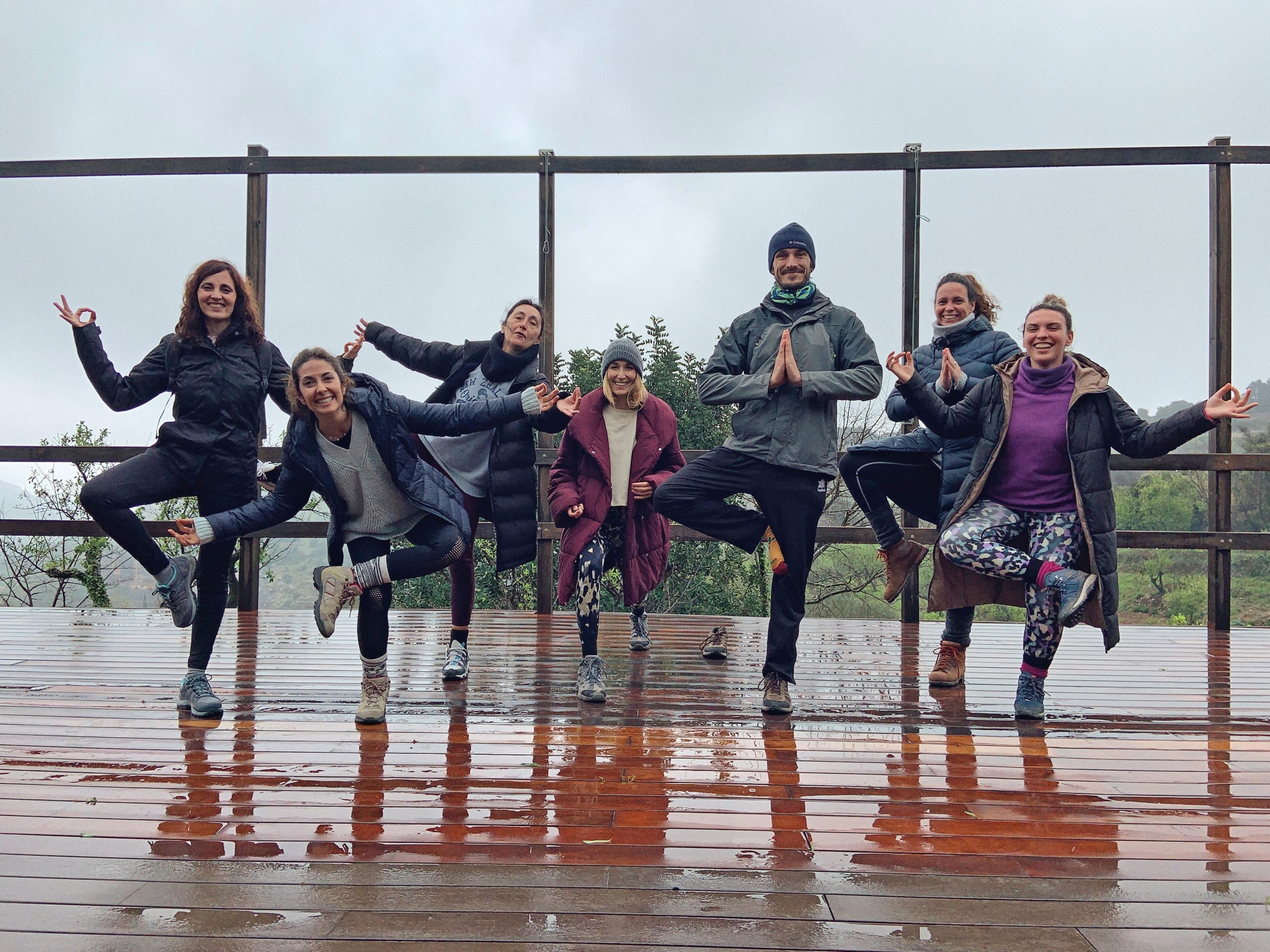 Grupo en retiro