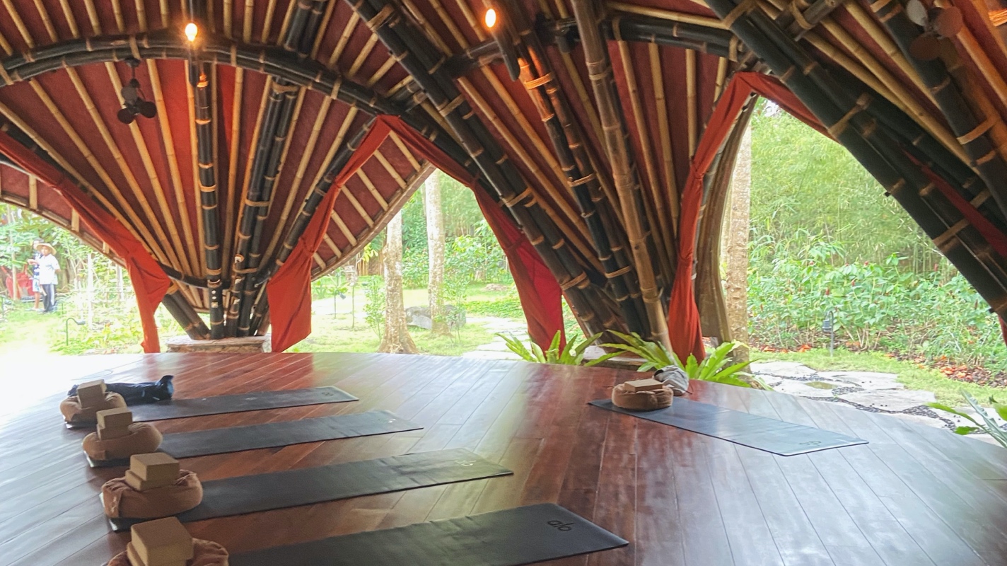 Centro de yoga de Ubud.