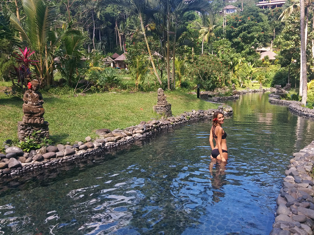 Ester Santos en Ubud